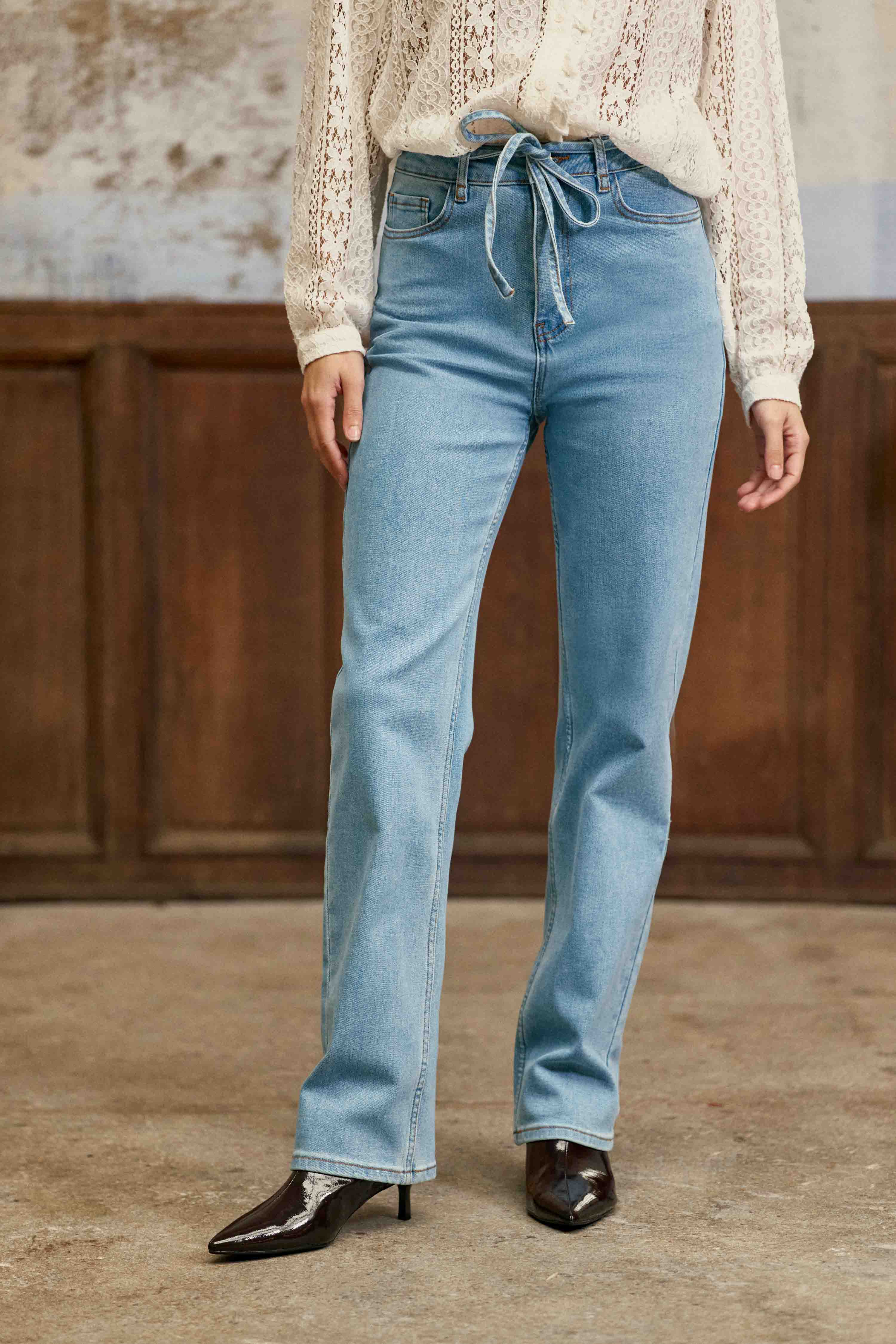 Jean Taille Haute Femme